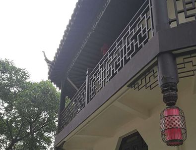 旅游區(qū)仿古建筑裝飾鋁窗花